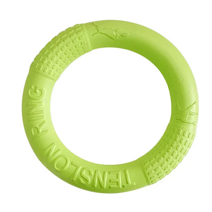 Dog Toys Pet Flying Discs EVA Dog Training Ring Puller Resistant Toys for Dogs Floating Puppy Bite Ring Toy Interactive