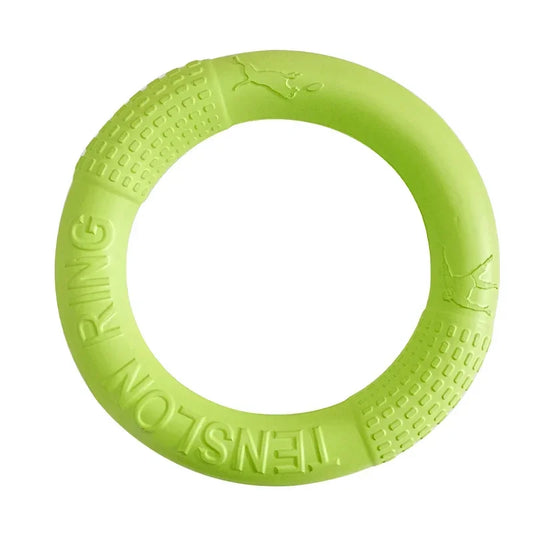 Dog Toys Pet Flying Discs EVA Dog Training Ring Puller Resistant Toys for Dogs Floating Puppy Bite Ring Toy Interactive