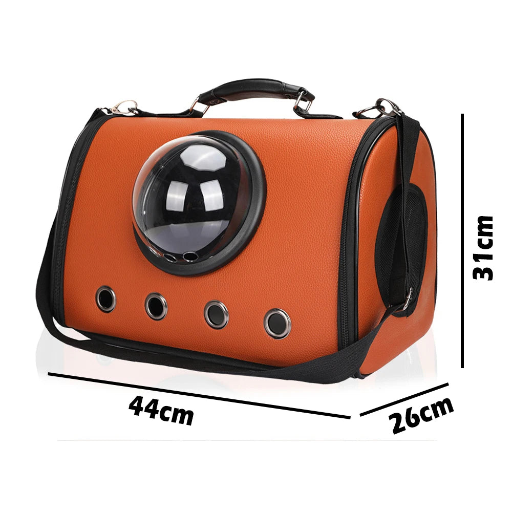 Cat Bags for Pet Outdoor Cats Backpack Window Bag Cat Carrier Capsule Great Ball Bags for Cats Accessories Kitten Outdoor Pet